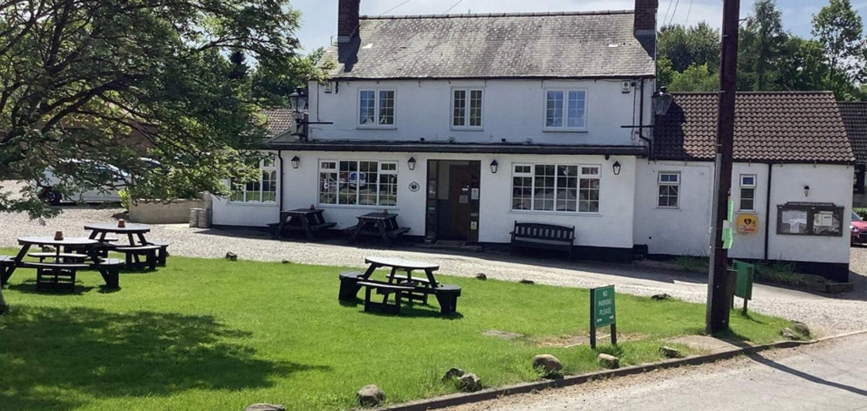 Popular village pub rises from the ashes to reopen this month