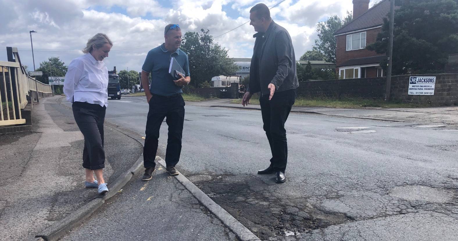 New highways chief visits Ripon on fact-finding mission