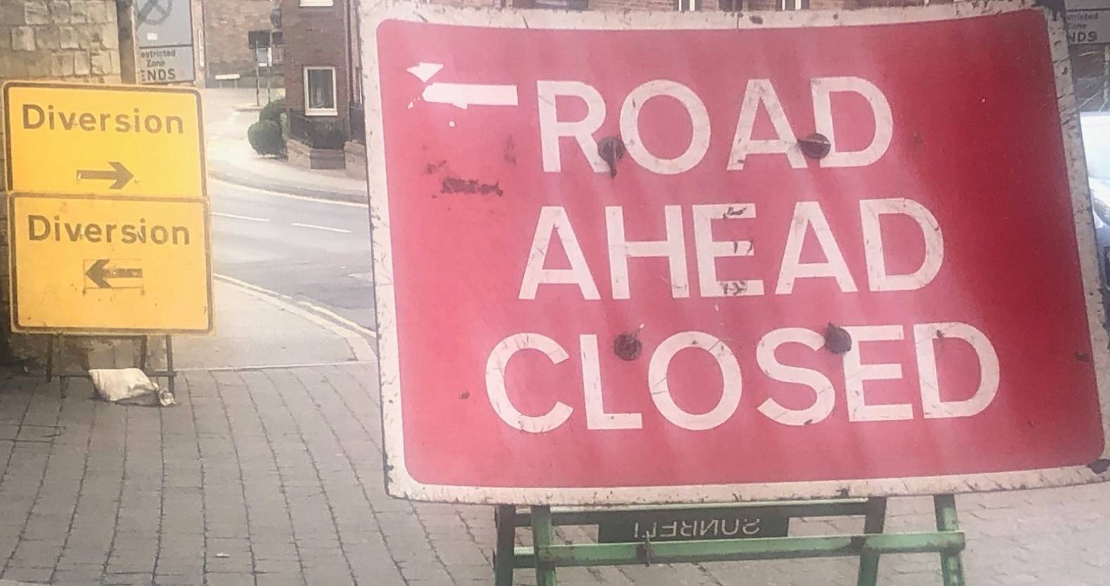 Needless Signs Road signs in Ripon direct motorists on needless detours