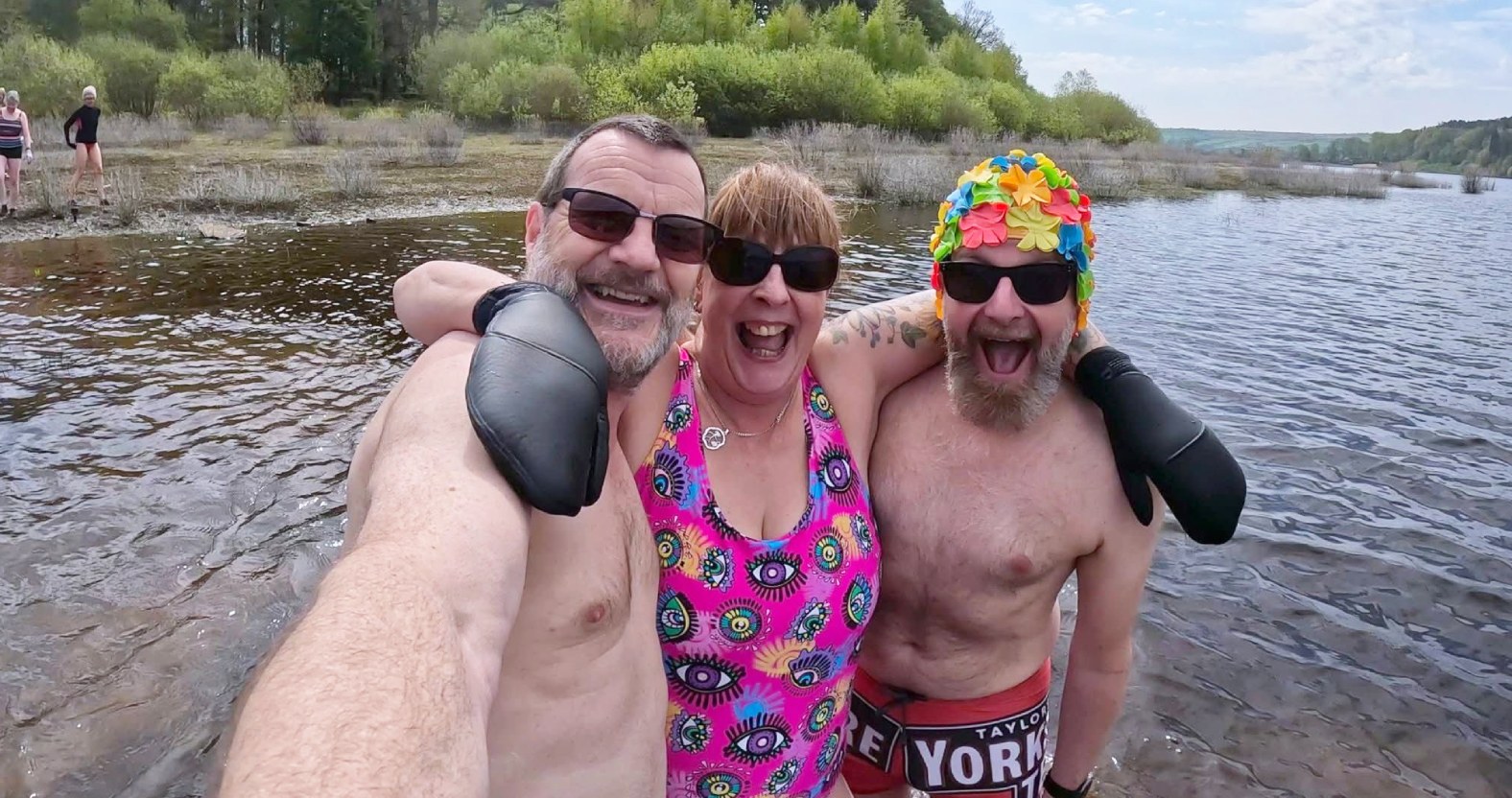 Bathers defy Yorkshire Water to go swimming at Swinsty