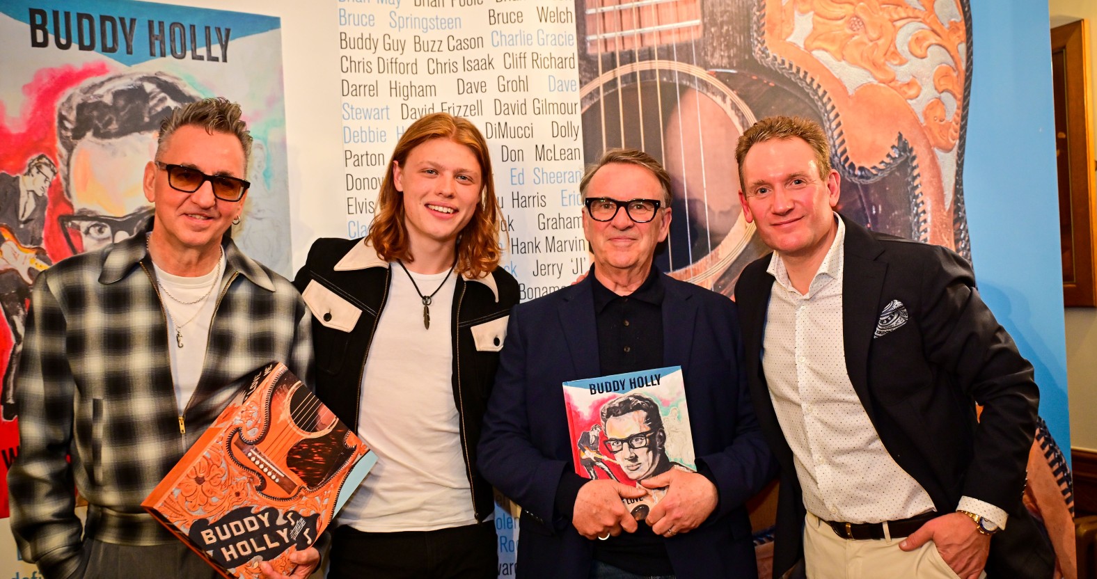 Richard Hawley sings at Bettys event marking Harrogate’s remarkable Buddy Holly link